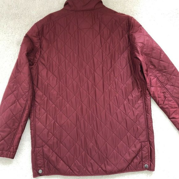 Paul&Shark Yachting Men's Brick Color Quilted Coat - Picture 9 of 12